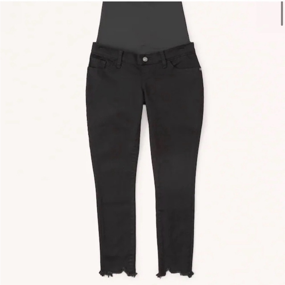Abercrombie Maternity Black Skinny Jeans - 6s